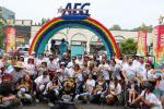 More than 50 employees from AEG and its Southern California business divisions including AXS, AEG Presents, Crypto.com Arena, Dignity Health Sports Park, the LA Galaxy, LA Kings, marched at the LA Pride parade.